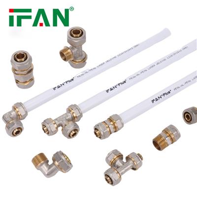 IFAN 高质量批发五金卡套管件 铜产品 16-32mm 单色双色尺寸可定制