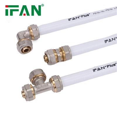 IFAN 批发PEX连接件卡套管件 铜产品 16-32mm 颜色尺寸可定制