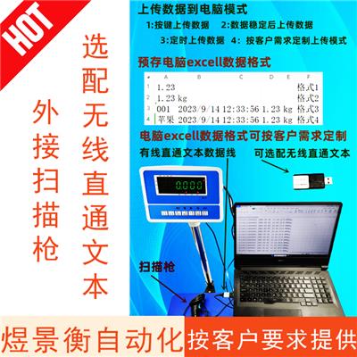 上海记录称重数据打印标签的智能电子秤