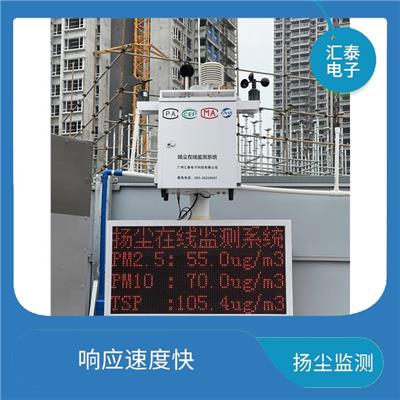 广州工地扬尘噪声在线监测 满足户外作业需求 稳定对接住建平台