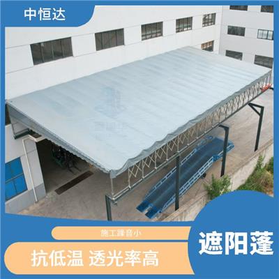 东莞电动雨棚 带雨蓬篮球场 安装快捷使用方便