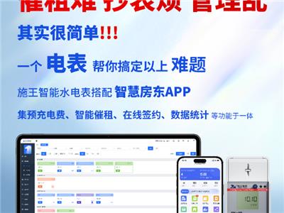 整租房管理系统 浙江施王物联科技供应
