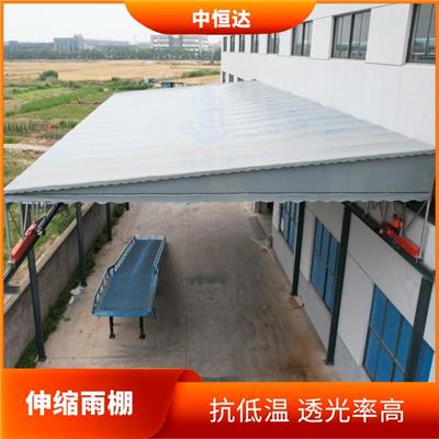 焦作电动雨棚 雨蓬篮球场 可节约使用面积