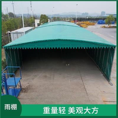 德州电动雨棚 雨蓬足球场 款式多样实用性强