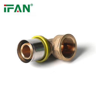 IFAN PEX煤气内牙弯头 16-32MM 黄色 高质量高抗压 工厂直销