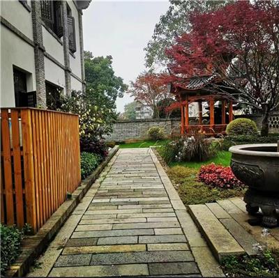 复古欧式风 仿古旧石板厂家 老石块铺地石 青石老石板