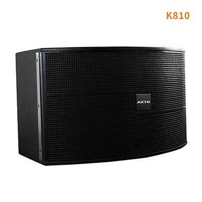 AXTK艾斯塔克卡包音箱K810十寸无源二分频全频音箱 后倒相设计