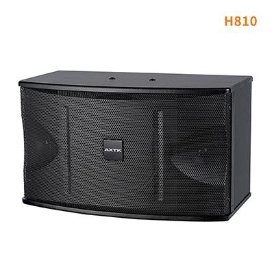 AXTK 艾斯塔克音响KTV卡包音箱H810 十寸无源二分频全频音箱 前倒相设计
