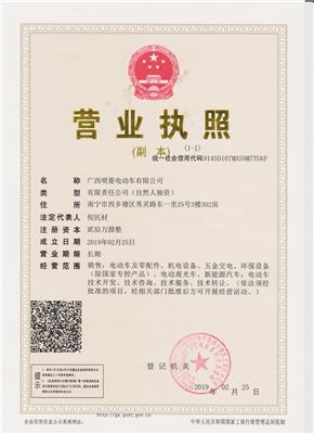 广西明菱电动车有限公司