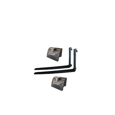 老挝万象杭叉合力龙工叉车配件货叉 2.5吨1.07米铲齿 叉齿