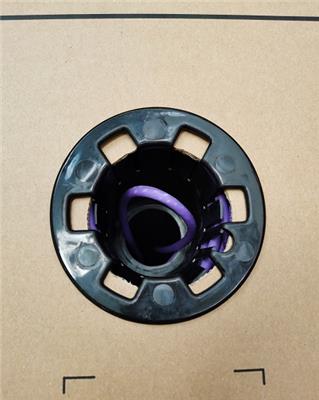 嘉兴市销售一舟D135-D**五类八芯低烟无卤网线紫色