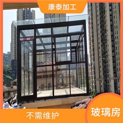 铝合玻璃金雨棚制作 抗潮湿 安装简单方便