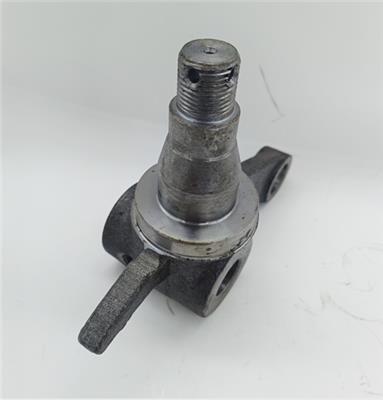 老挝乌多姆赛合力斗山电动叉车后桥锻打转向节 1/1.5/1.8吨转向桥羊角轴 B18SE转向轴头