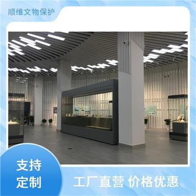 智能展柜 沿墙柜定做博物馆 随州壁龛展柜