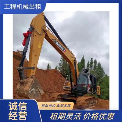 工程机械设备出租 黄南装载机租赁 用于建筑工程