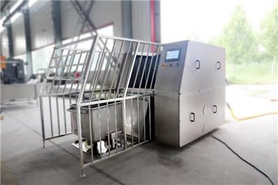 屠宰分割厂桶车清洗机 宠物食品厂料车清洗设备 斗车生产厂家