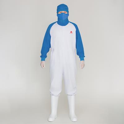 三连体食品工作服