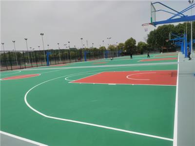 北京学校塑胶篮球场 湖北品城新材料科技供应