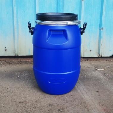 厂家批发法兰桶加盖加厚塑料桶50l带盖工业用桶发酵桶大200升