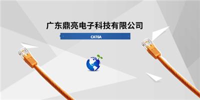 广东单屏蔽**六类网线厂家现货 广东鼎亮电子科技供应