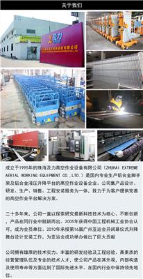 出售移动铝合金双桅杆式升降机/高空作业平台/升降平台
