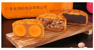 河北手工广式月饼批发 广东省传稻食品供应