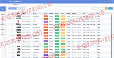 青岛智能设备管理系统平台 无锡司戎科技供应