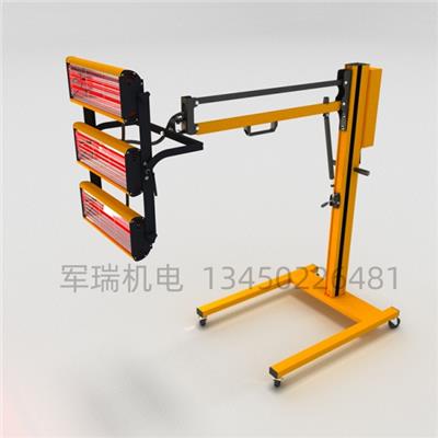 红外线短波汽车烤漆烤漆房烤灯移动油漆大功率三灯机械