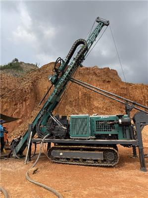 福建厦门孔山矿山开采设备履带式液压取芯钻机KS500