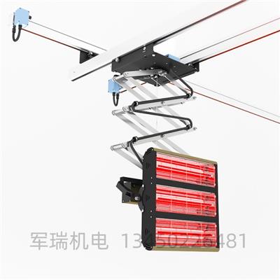 大功率数控汽车喷漆烤漆灯喷漆轨道式移动烤房红外线烤漆灯