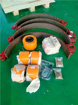 甲板器械抓斗导轮滑轮吊臂轴承座刹车钢带刹车片等配件