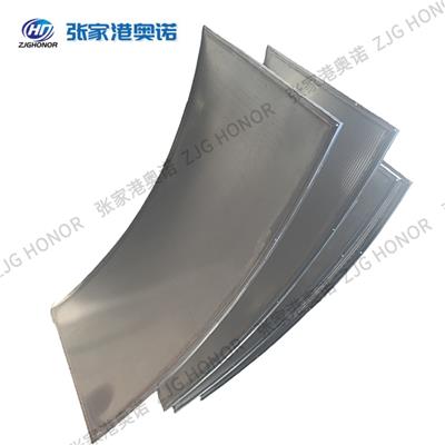 不锈钢304弧形水力筛板 压力曲筛楔形网绕丝筛管