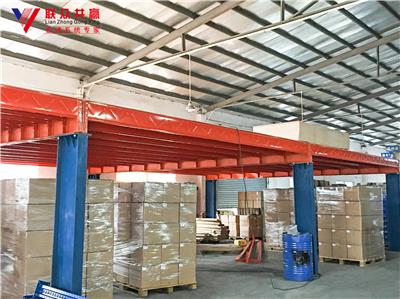 联众共赢货架厂/阁楼货架平台/大跨度工字钢组合阁楼