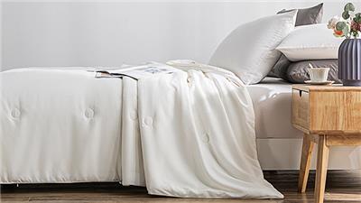 洲泉蚕丝被成品贴牌 浙江五世同堂真丝家纺供应